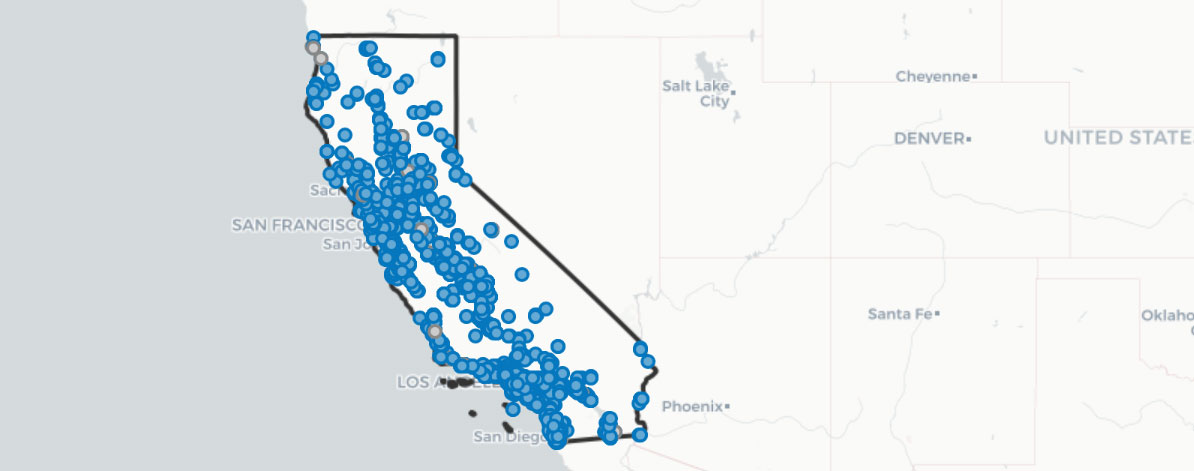 California Affordable Housing Map